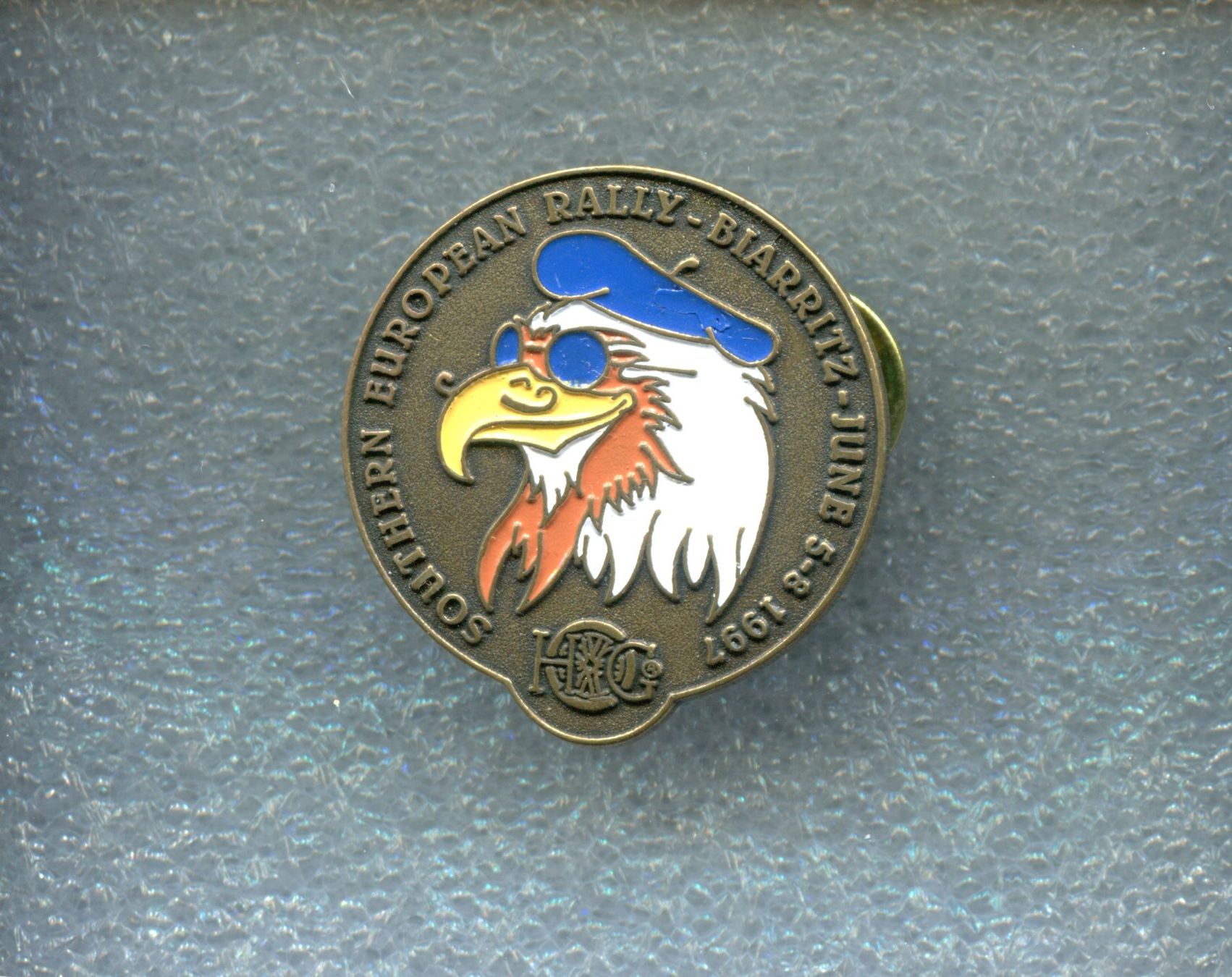 Harley-Davidson Placchette & Badge: HOG  RALLY BIARRITZ  1997 – Usato da Winterthur venduto da Sammleroase