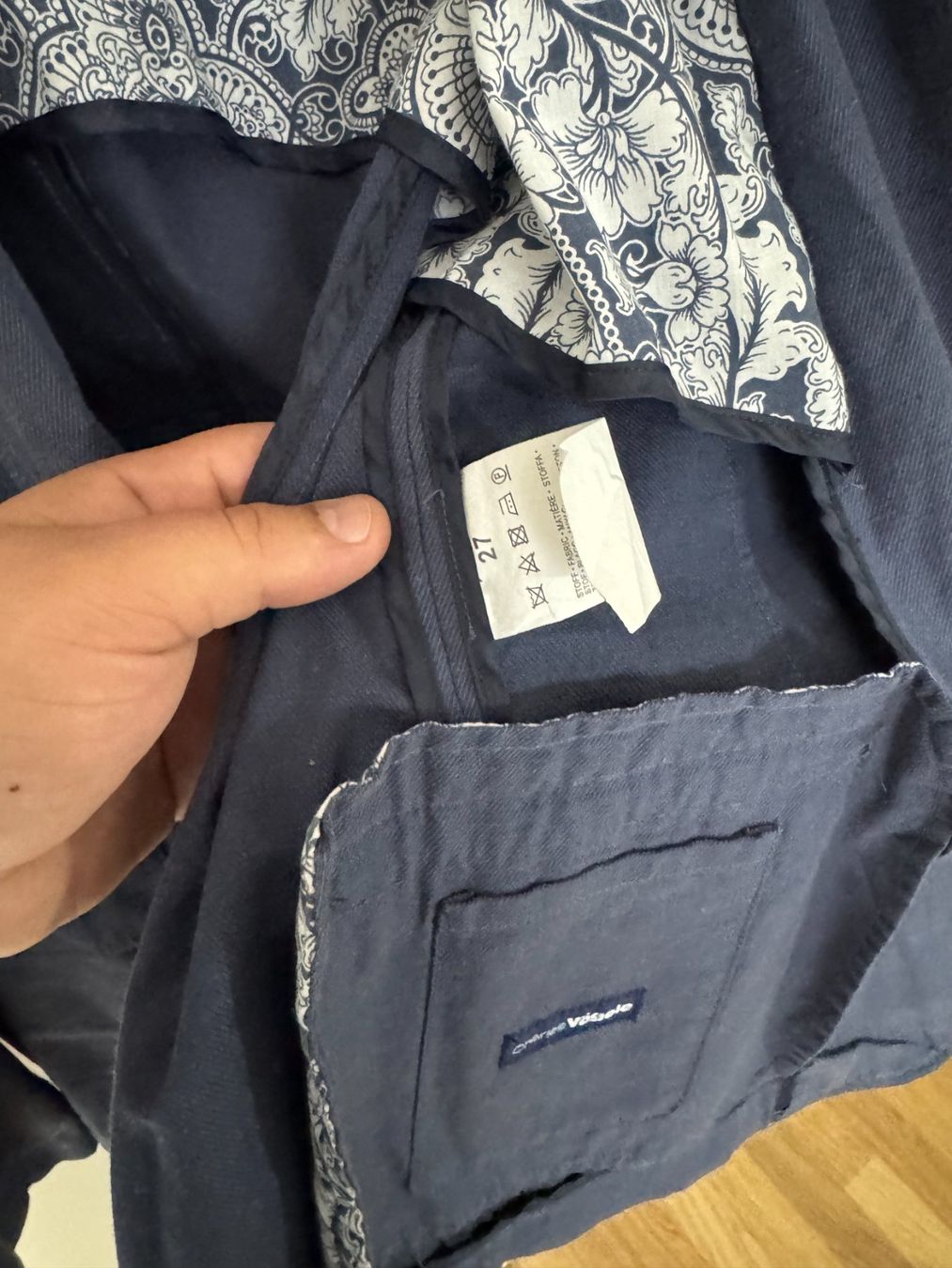 Giacche: Veste Blazer homme bleu Taille 27 – Usato da Yvonand venduto da log_t9ks 2