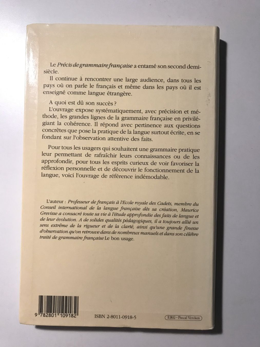 Livres: Précis de grammaire francaise - grevisse – D'occasion à Wattwil par jopara 1