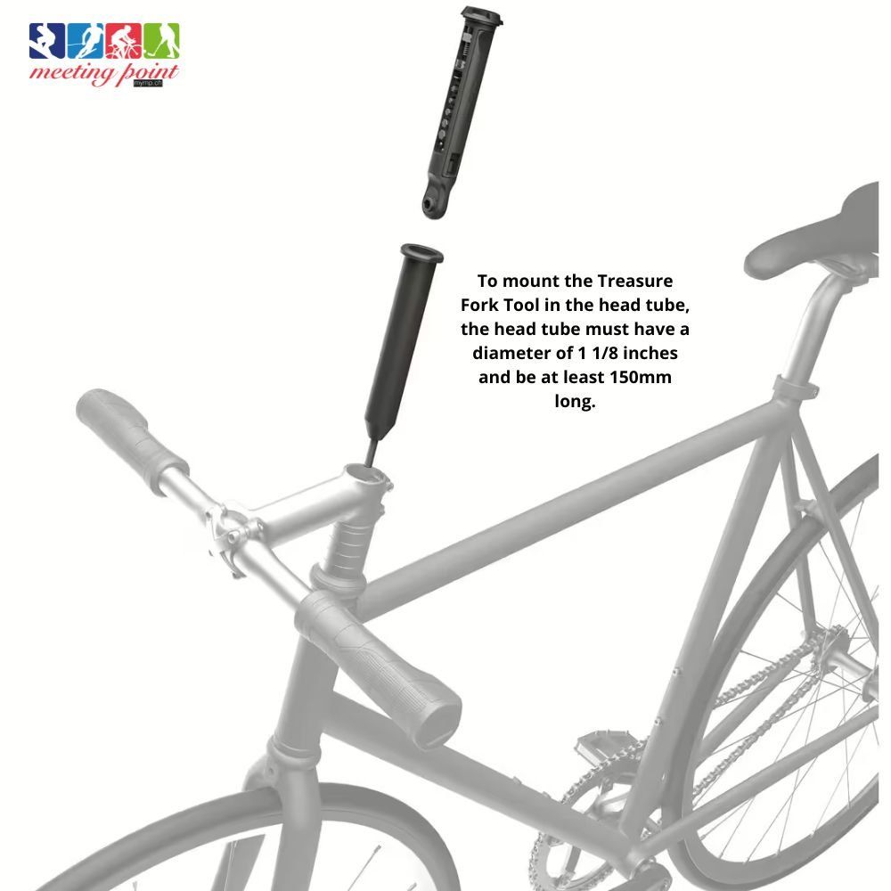 Tutti gli attrezzi: Multifunctional Bike Tool CONTEC Treasure Fork - new – Nuovo e nell'imballaggio originale da Vich venduto da Meeting-Point 1