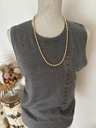 Top Seide/Baumwolle Gr. XL