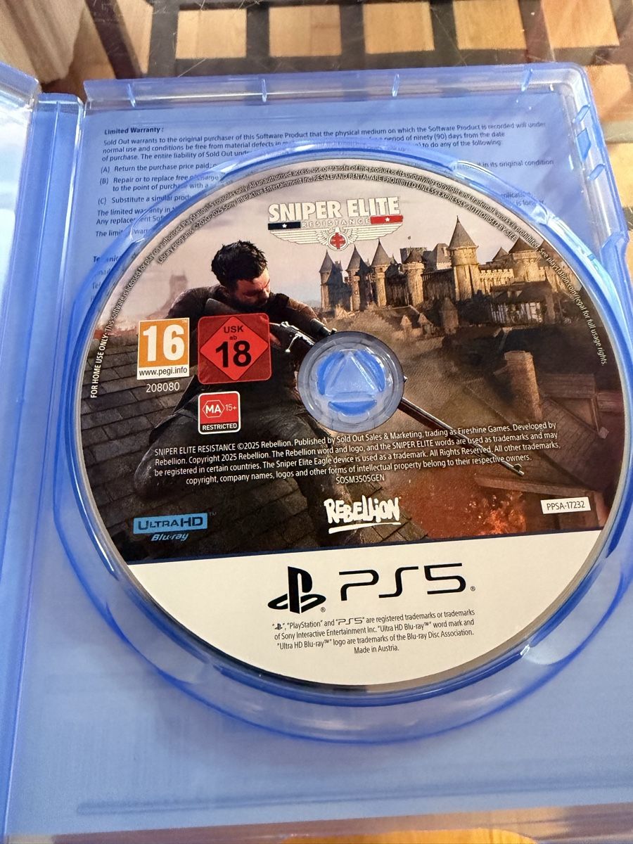 Sony Giochi: sniper game ps5 – Nuovo (secondo la descrizione) da Bern venduto da thecrow03 1