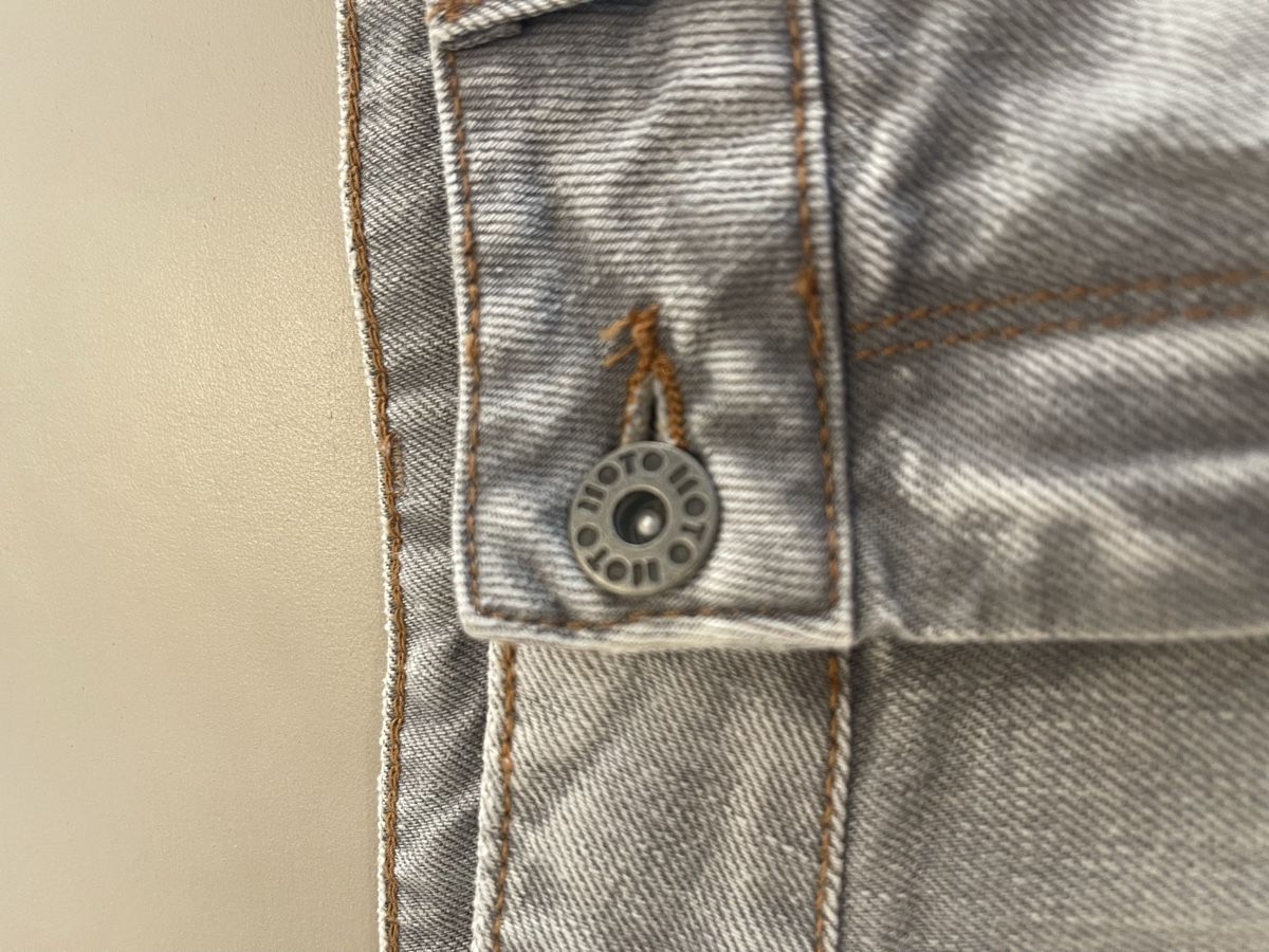 Topshop Gonne: Jeansrock von Topshop, Grau, Groesse 38 – Usato da Plasselb venduto da Mabischer 4