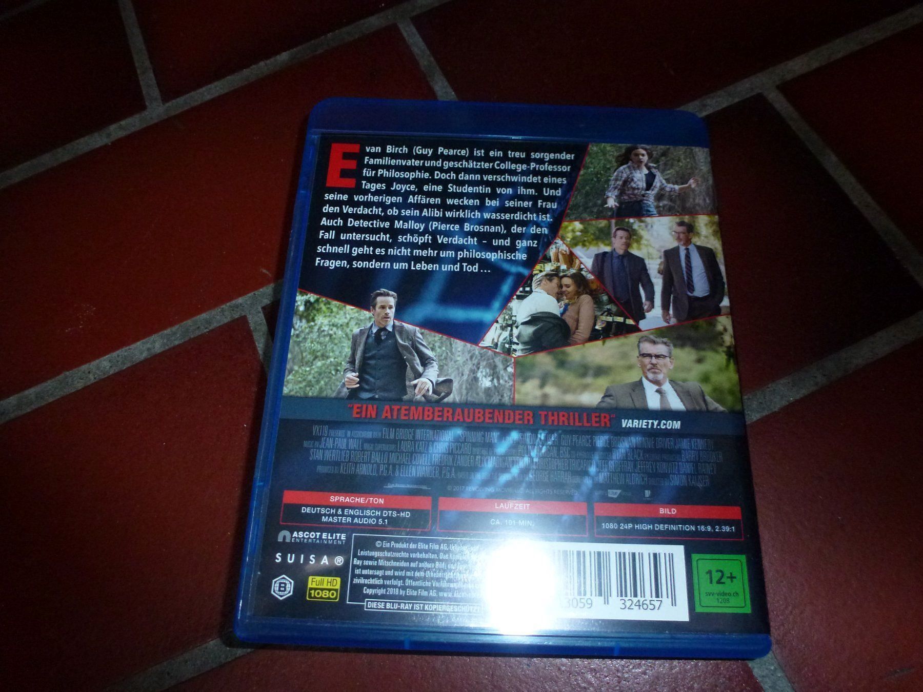 Tutti i DVDs: Spinning Man BLU-RAY – Usato da Olten venduto da Disc-Verkauf 2