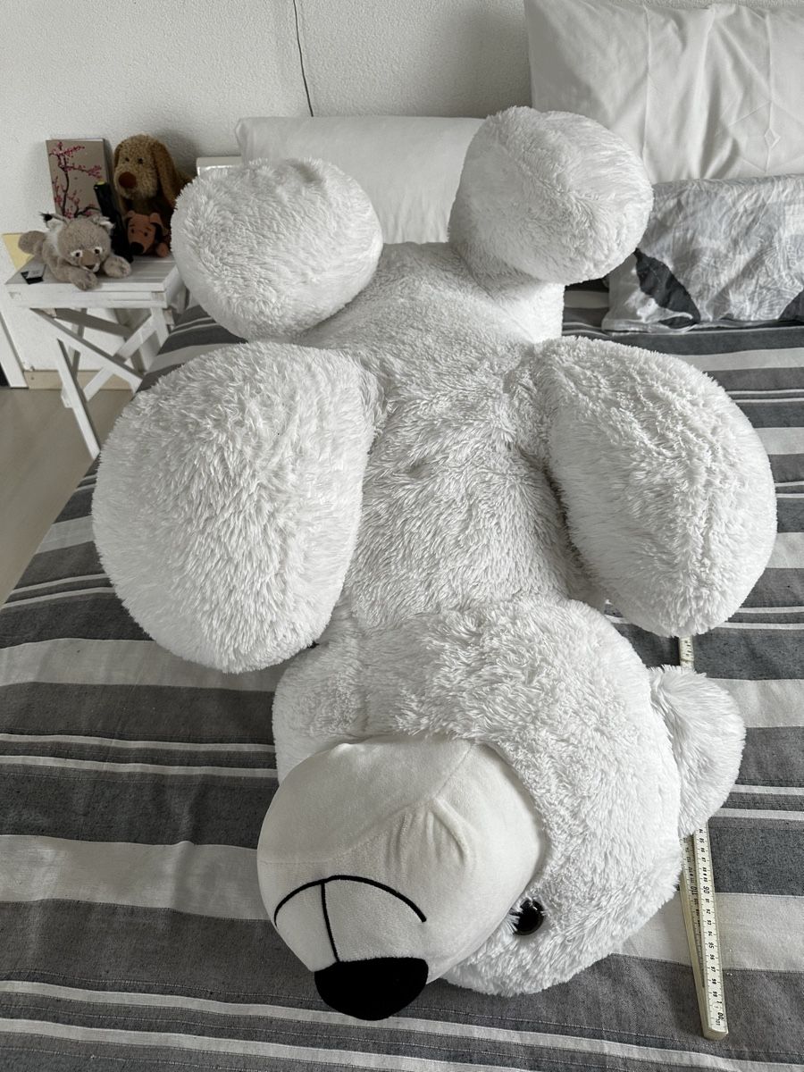 Giocattoli: Grosser Eisbär Plüschtier, ca. 100 cm - Kuschelig! – Usato da Kreuzlingen venduto da LOL101 3