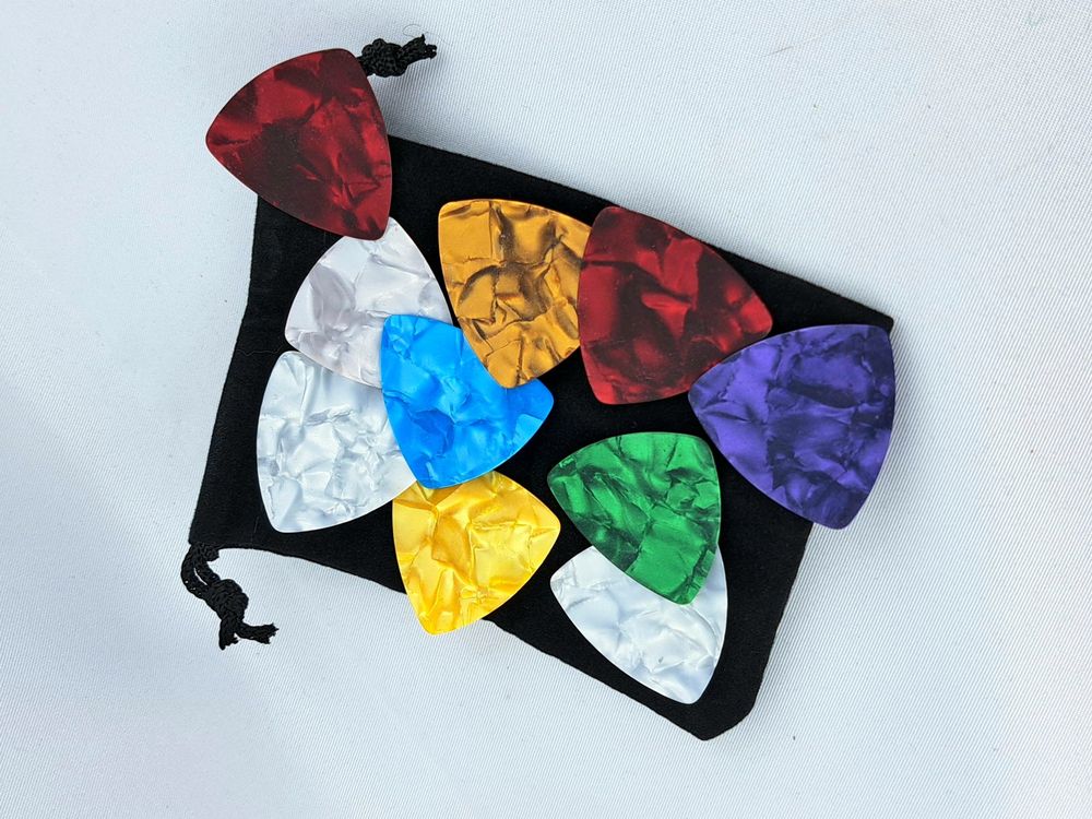 FRCOLOR Gitarren Pick Maker - DIY Plektrum Stanzer Aus Metall