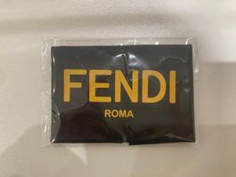 FENDI Brillenputztuch aus Stoff Schwarz neu