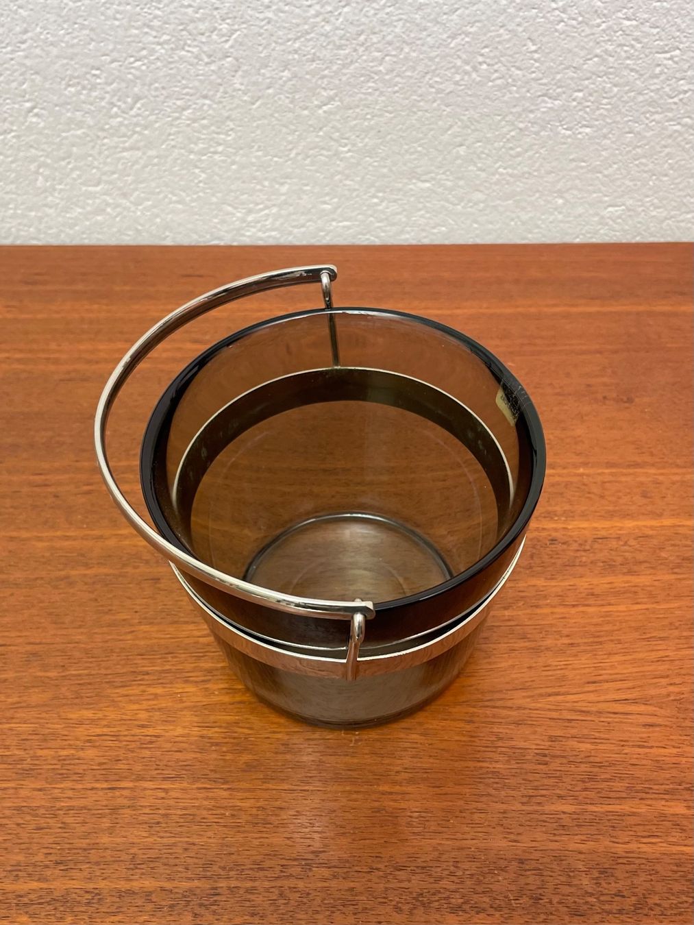 Altro: Vintage Glas Eiskühler Orrefors Fuga Rauchglas Eisbehälter – Usato da Zürich venduto da Vintagewiesel 5