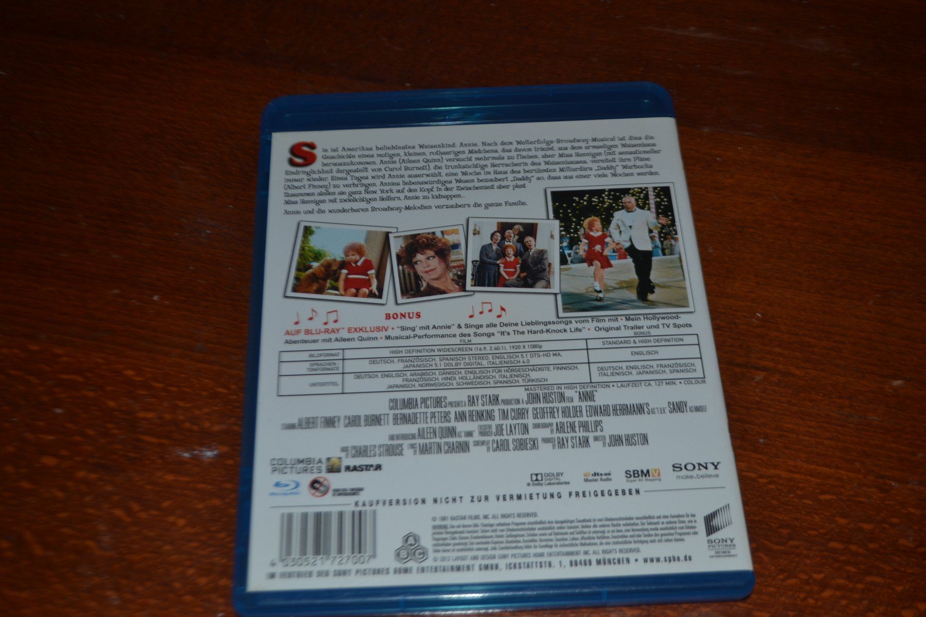 Tutti i DVDs: Annie – Usato da Laupen ZH venduto da chefdom 1