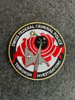 Patch Swiss Federal Criminal Police Terrorism Investigation