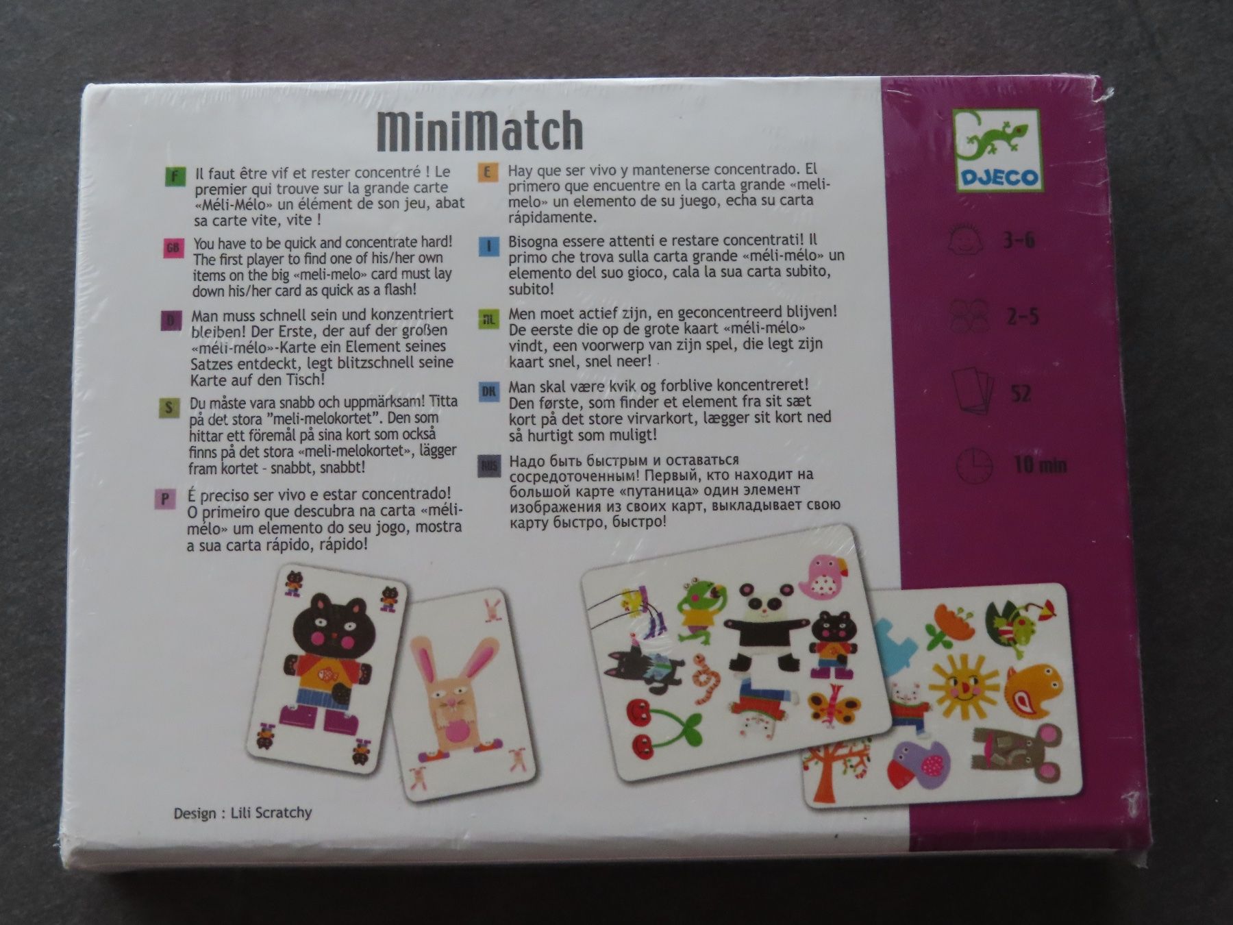 Djeco Giochi: DJECO MiniMatch ***NEUF/NEU*** 3-6 ans – Nuovo e nell'imballaggio originale da Wallenried venduto da Asyano 2