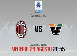 4 x AC MILAN - VENEZIA SAN SIRO 28.08.2026 | 20:45