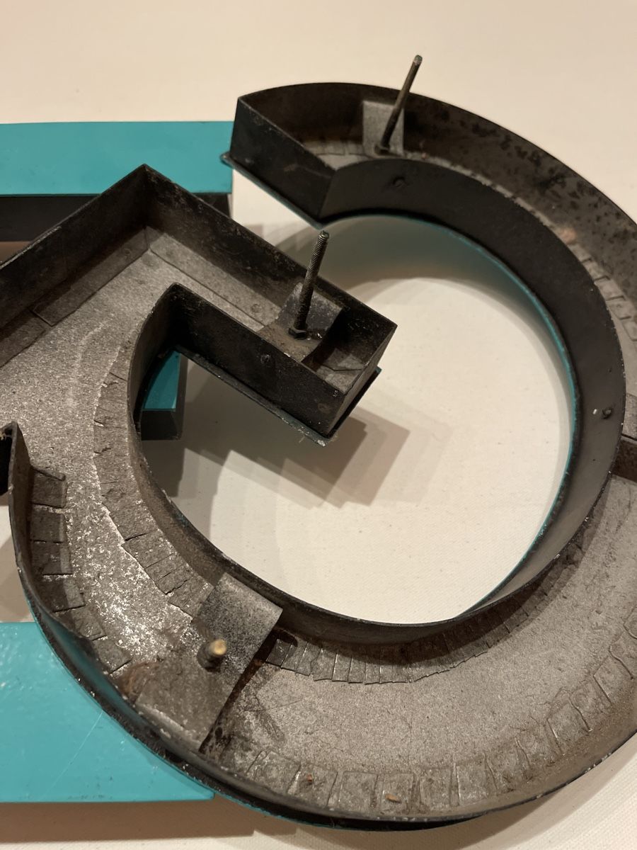 Alle Dekorationen: Alublech-Buchstabe G – Gebraucht aus Thalwil von alfons03 5