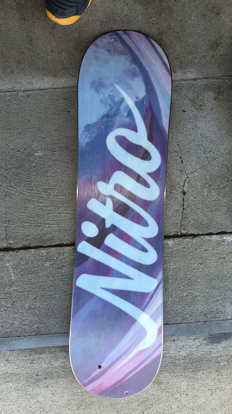 Snowboard Nitro Boards: 5x Nitro Ripper 86, 2x Bindungen  – Gebraucht aus Malleray von Maths1 4