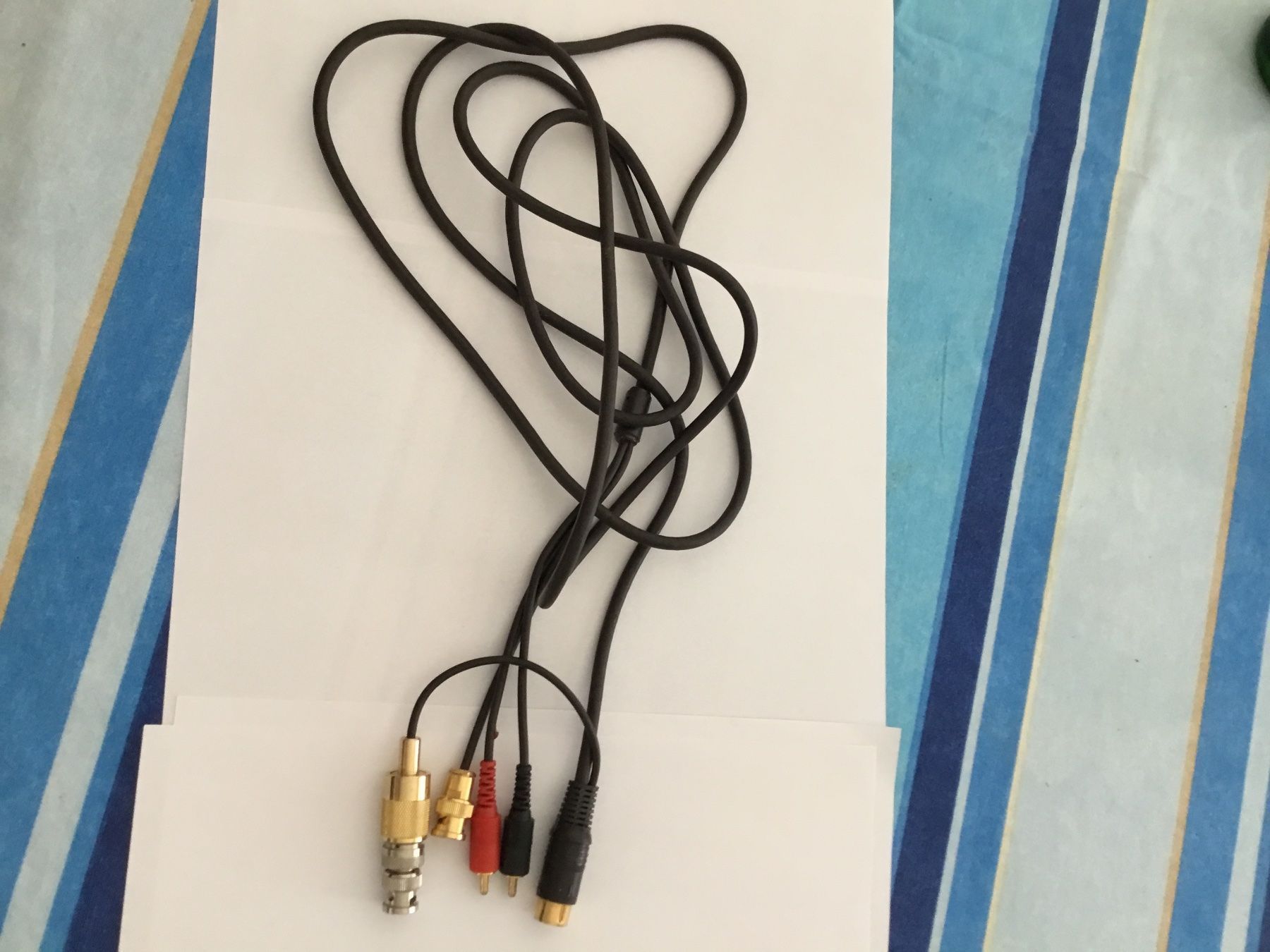 Kabel: VHS Kabel Cinch s Kabel Neu Wertig – Neu (gemäss Beschreibung) aus Blauen von sternchen66 1