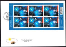 FDC 2009 KB Sondermarke Europa Illustriert ohne Adresse