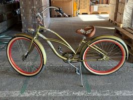 Cruiser Fahrrad Electra goldfarben gebrauchter