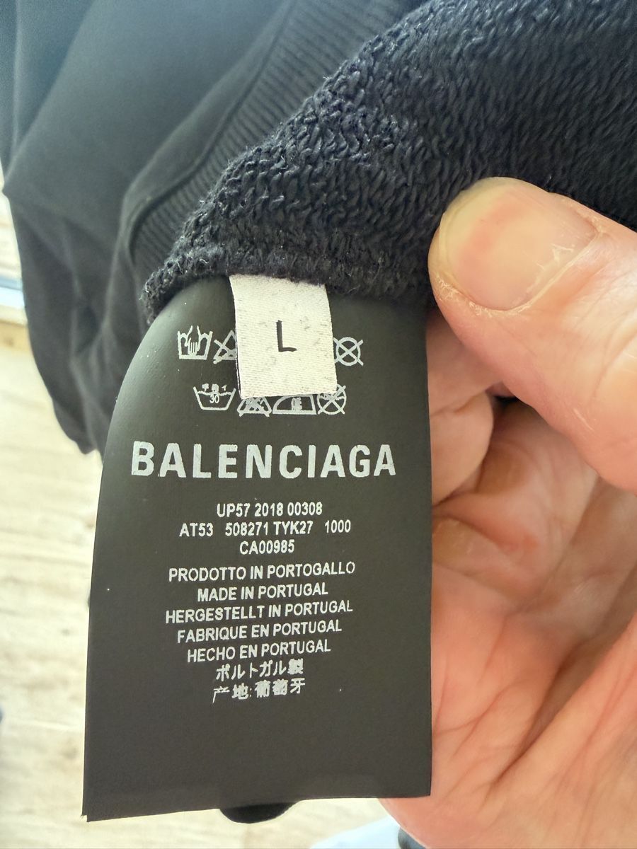 Balenciaga Maglioni & Felpe: Balenciaga Herren Pullover, Schwarz, Grösse L – Nuovo (secondo la descrizione) da Zürich venduto da gilbert_co 2