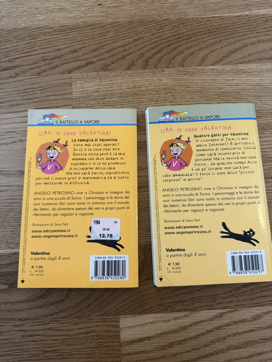 Libri: Valentina 2 libri – Usato da Hüttikon venduto da MacDani 1