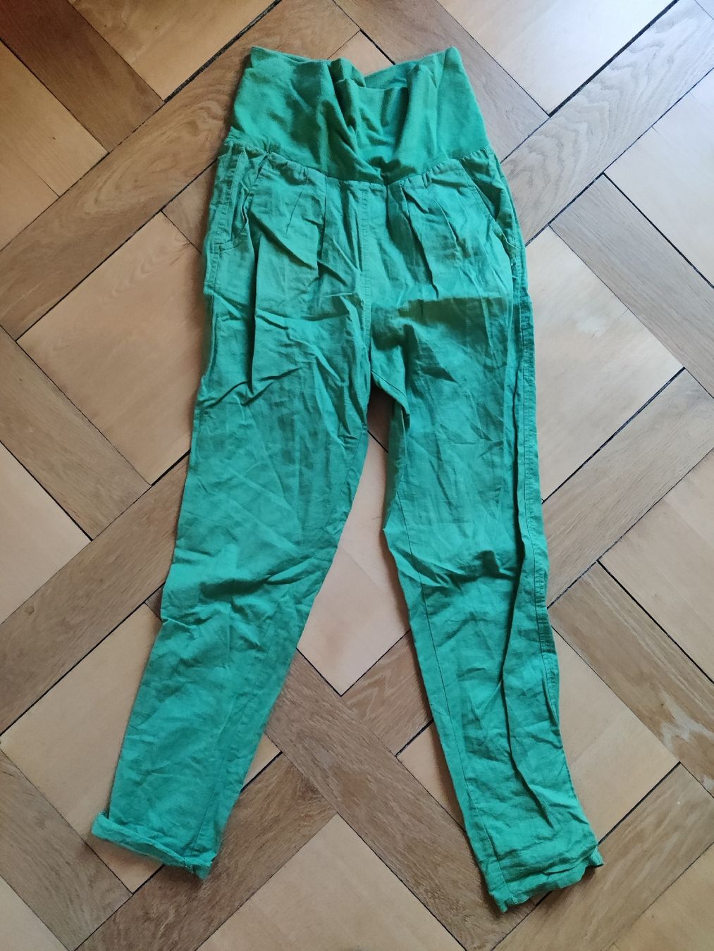Pantaloni: Sehr bequemr 'Madness' Leinenhose, Gr S  – Usato da Bern venduto da Feld11