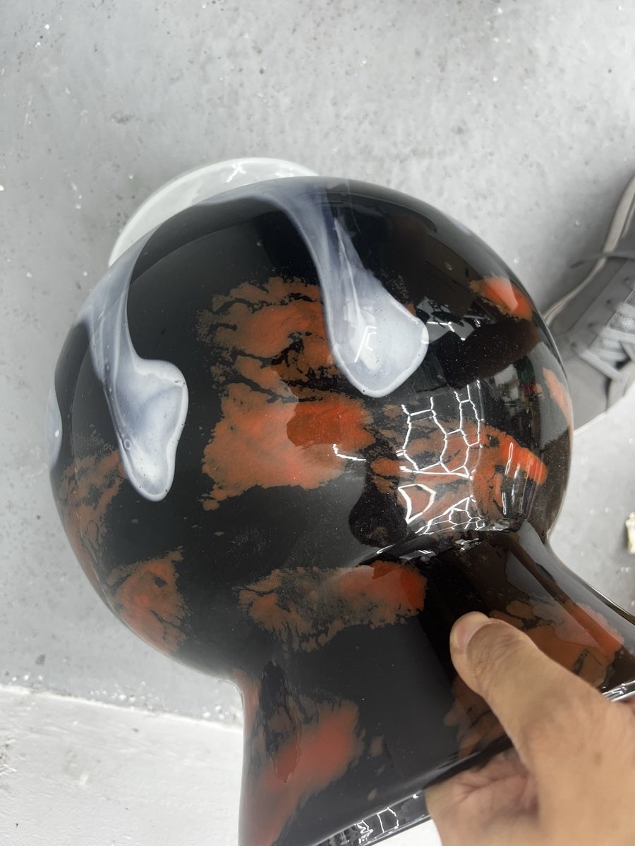 Vasi & Recipienti: Grosse massive Glasvase – Usato da Wettingen venduto da NickInc 2
