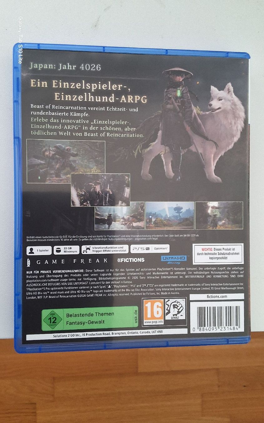 Giochi: BEAST REINCARNATION PS5 – Usato da Giswil venduto da rog_5n9y 1