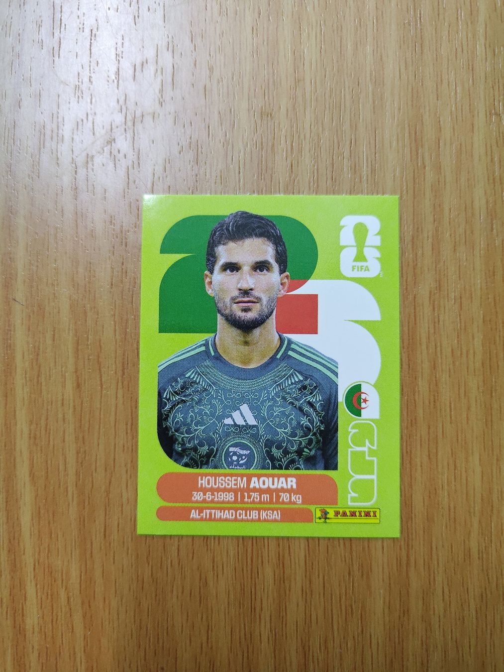 Panini Carte collezionabili: Panini WM 2026 Sticker - ALG 9 – Usato da Hochdorf venduto da all_u_want