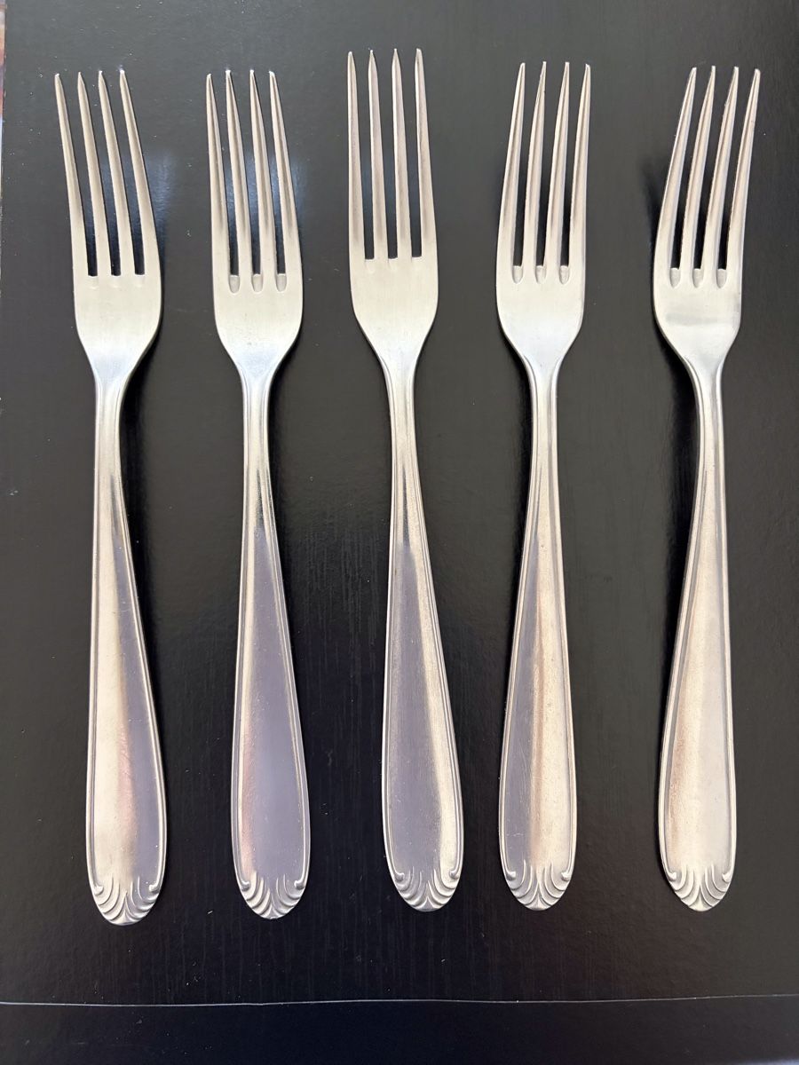 Forchette: fourchettes, acier inoxydable, lot de 5 – Usato da Le Noirmont venduto da Fanny_