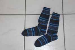 Handgestrickte Socken Grösse 34/35