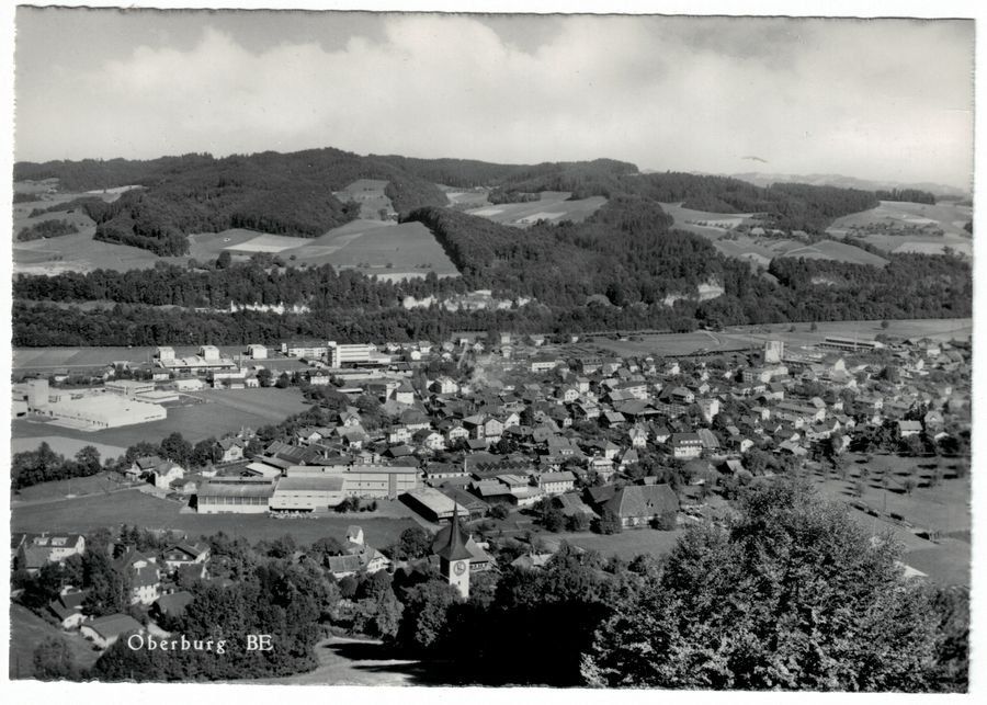 Cartoline postali: Oberburg um 1950 – Usato da Frauenfeld venduto da POML