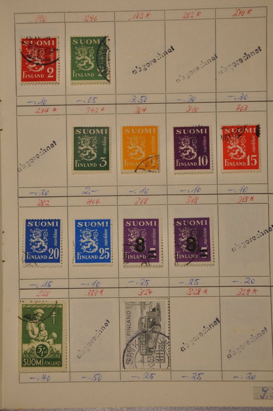 Alle Briefmarken: Finnland ab alt - Rundsendeheft – Gebraucht aus Wolfhalden von Zinauktion 2