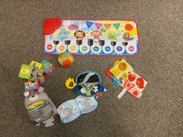 Spielzeugset für Babys, Musikmatte, Blöcke, Bücher, Ball