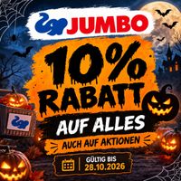 JUMBO 10% online Gutschein bis 28.10.26 auf Alles