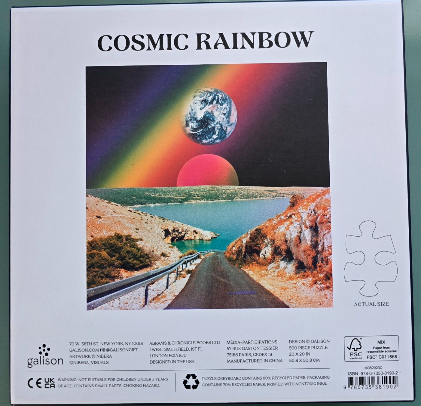 Puzzle: Puzzle  Cosmic Rainbow von GALISON – Usato da Rheinau venduto da MakalekaAloha 2