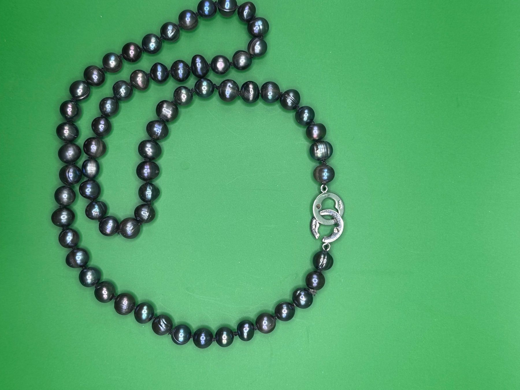 Catenine: Tahitiperlenkette | schwarze Perlen – Usato da Olten venduto da Julia.Ramona 2