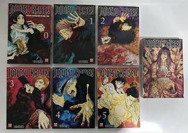 Jujutsu Kaisen, Band 0-6, Manga