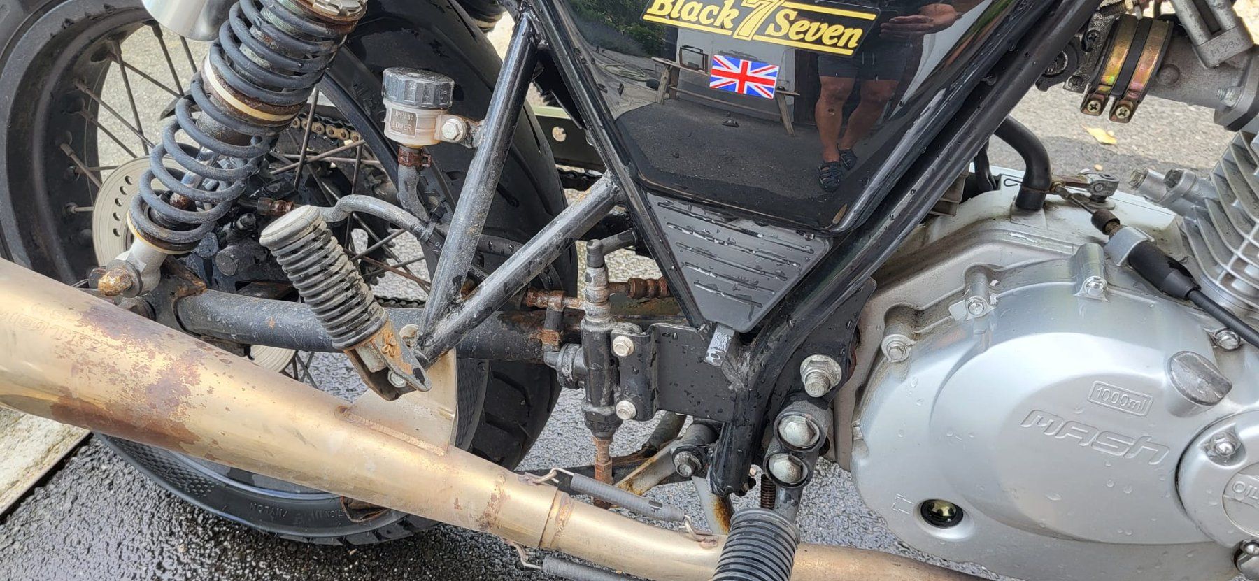 Mash Strasse: Motorrad MASH Black Seven 125ccm, gebraucht – Gebraucht aus Obernau von hpl_trade 2