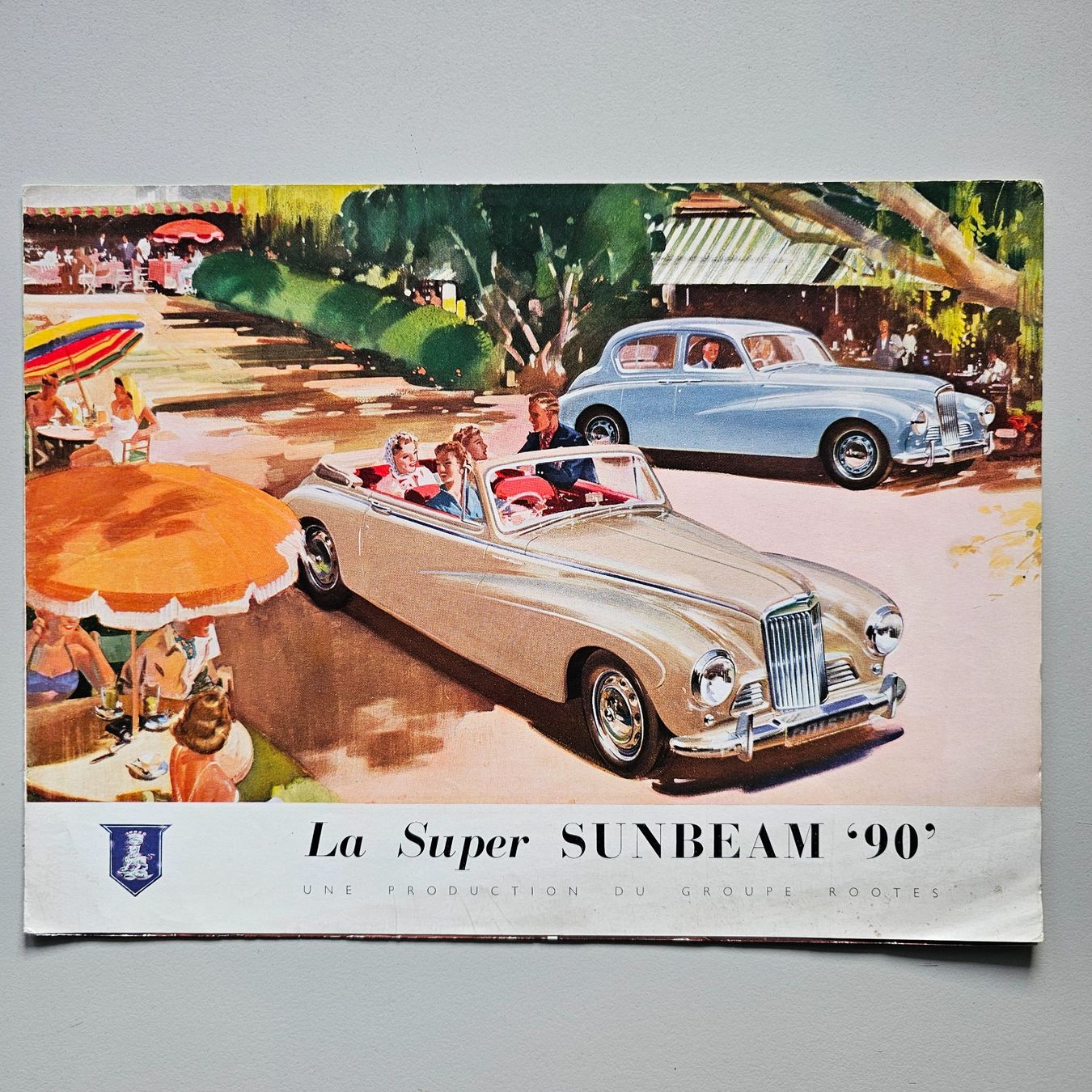 Documenti: Sunbeam Super 90 Coupe/Cabriolet Prospekt – Usato da Stein AG venduto da Zantico