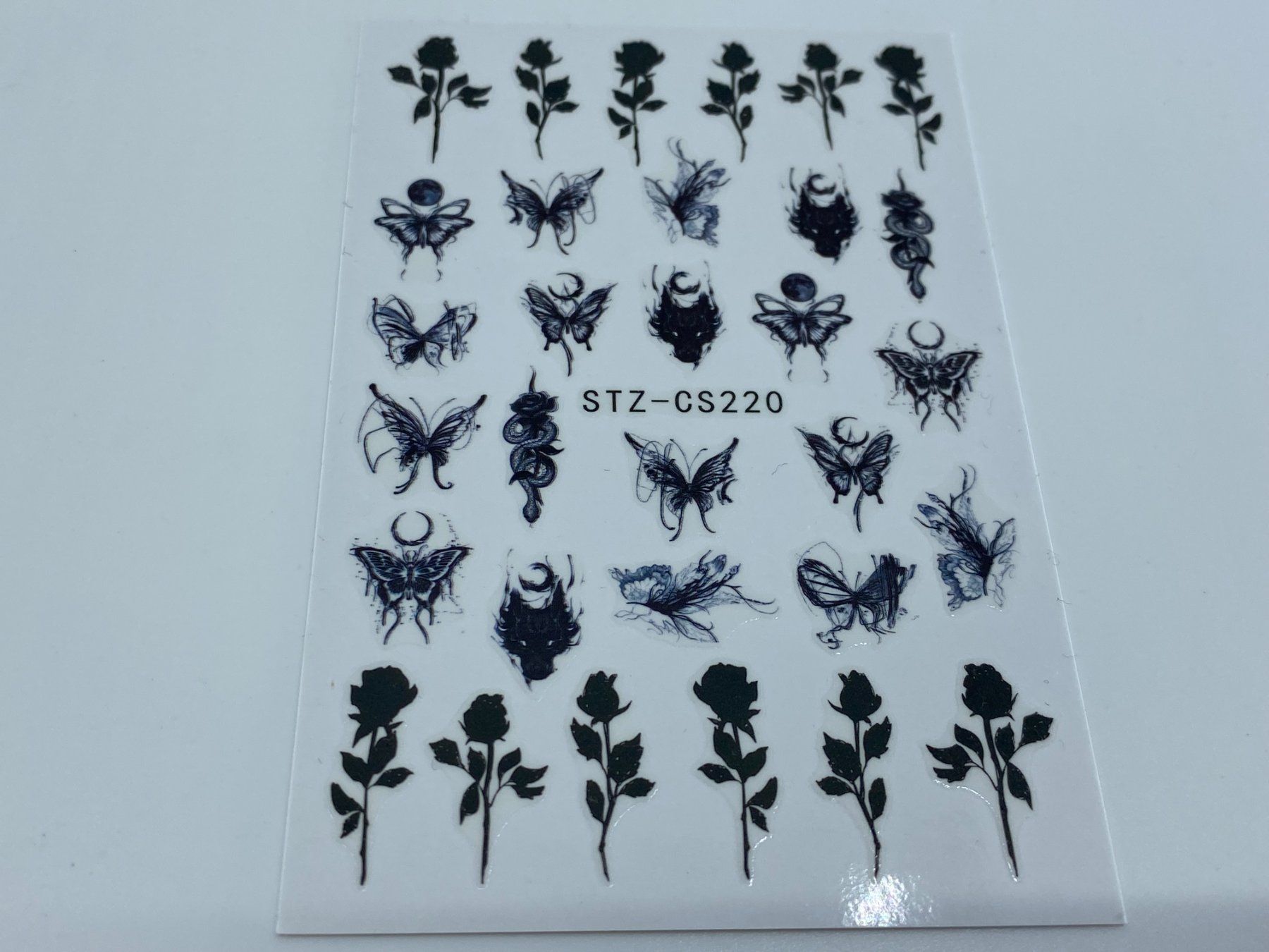 Sticker: Premium Gothic Nail Art Sticker Set No2 – Nuovo (secondo la descrizione) da Langwiesen venduto da rtWebshop 9