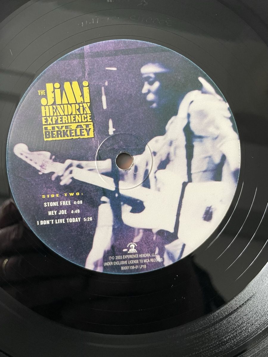 Dischi in vinile: Jimi Hendrix Experience - Live at Berkeley - Vinyl LPs – Usato da Olten venduto da Bluespapst 5