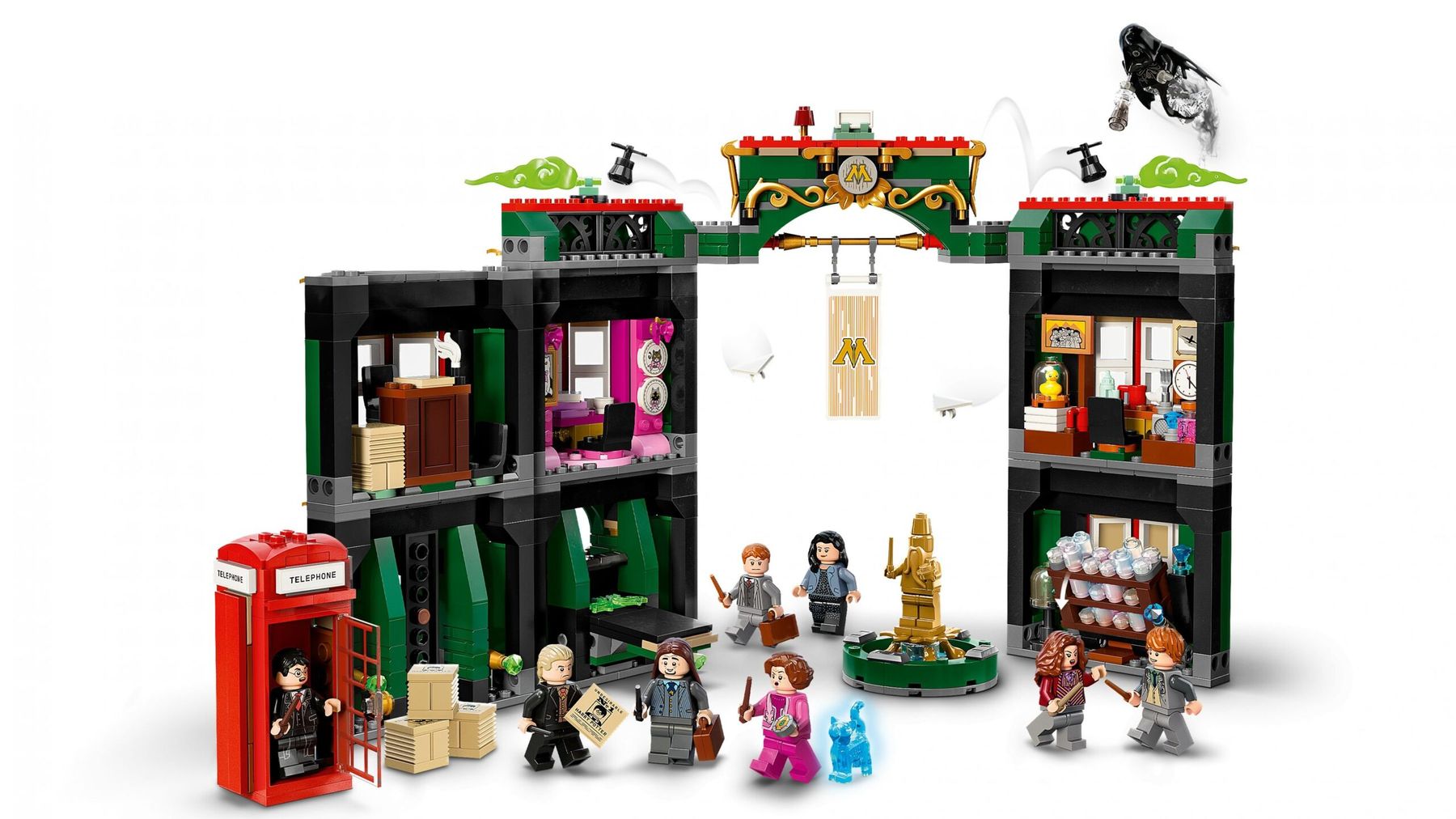 Lego Kit di costruzioni: 76403 Zaubereiministerium – Nuovo e nell'imballaggio originale da St. Gallen venduto da brickli 1