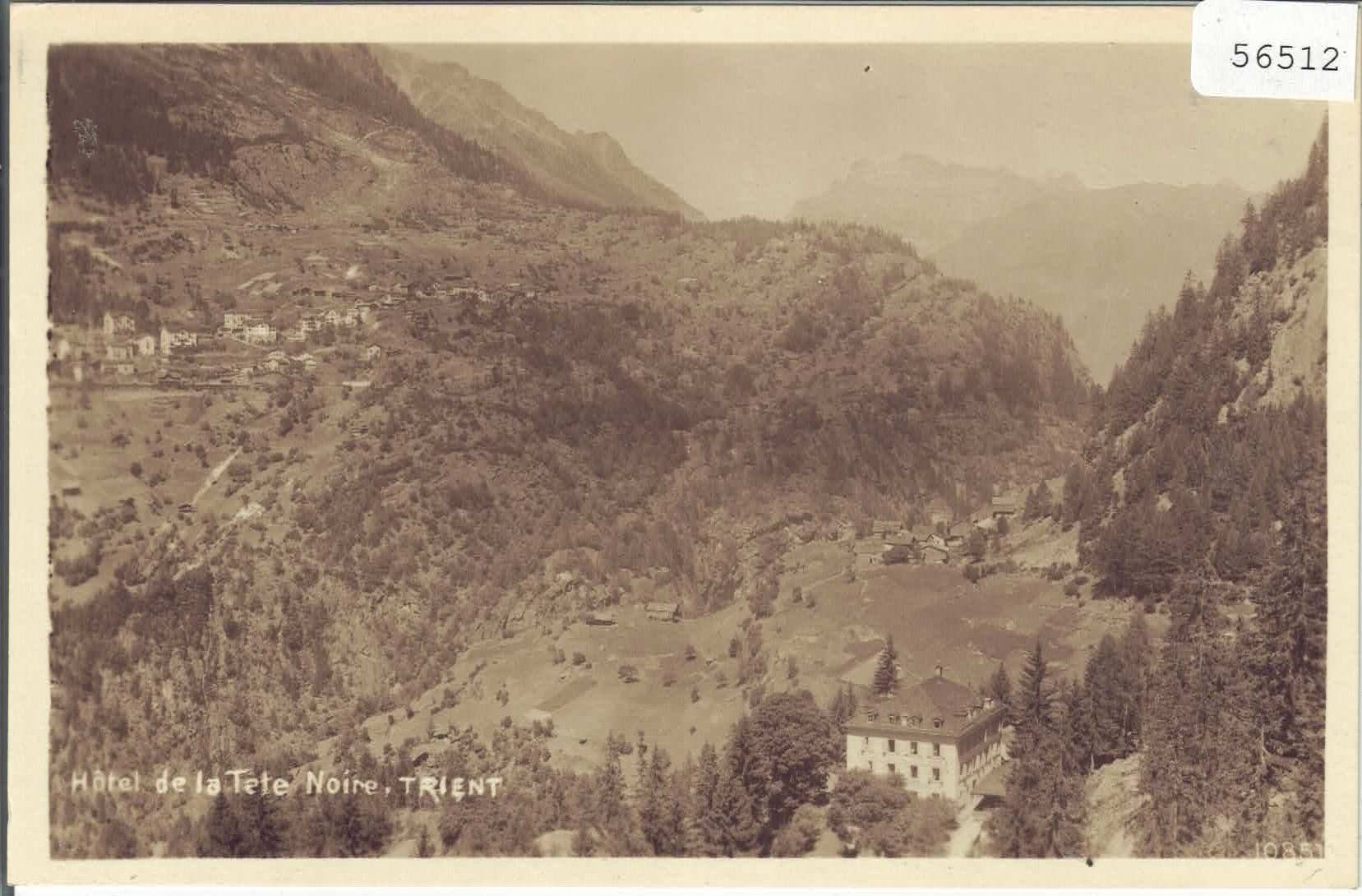 Cartes postales: Hotel de la Tete-Noire - Trient – D'occasion à Ettingen par Kartenplanet