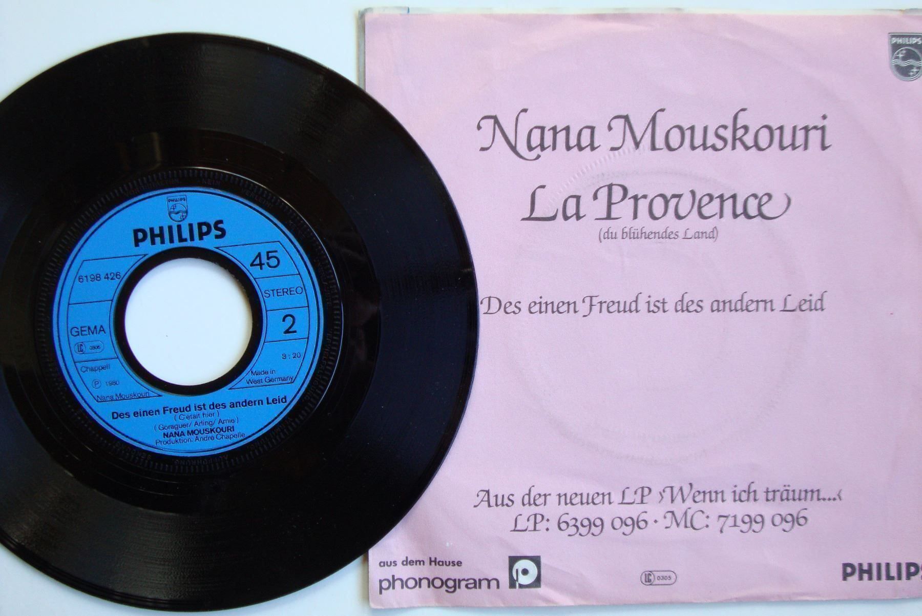 Dischi in vinile: NANA MOUSKOURI - LA PROVENCE – Usato da Bern venduto da Uli_10_11 1