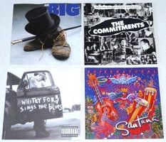 4CD's - White Ford, Santana, Mr. Big, the Commitments