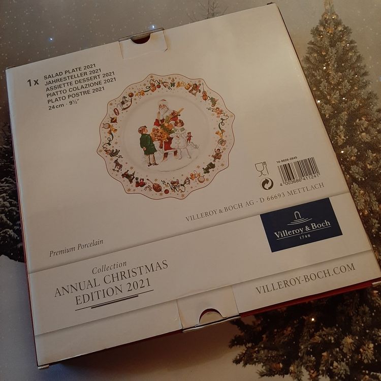 Annual Christmas Edition Piatto colazione 2021 - Villeroy & Boch