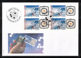 2007  FDC 4er Link ins Internet aus ABO