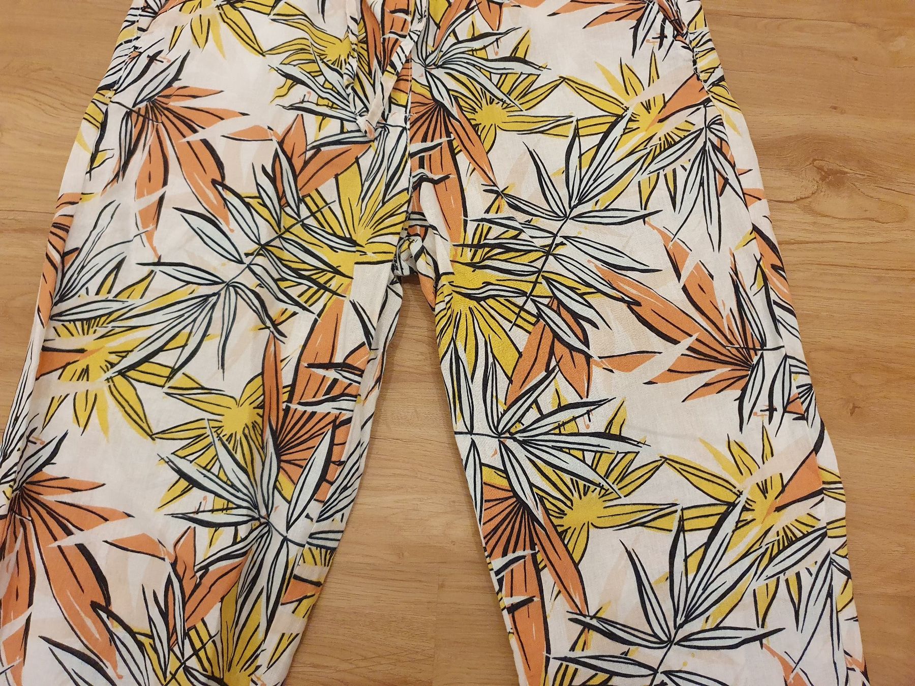 Pantaloni: Dünne Sommerhose, Leinen Baumwolle, Gr. 42 – Nuovo (secondo la descrizione) da Heinrichswil venduto da sabi2809 2