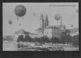 #Gordon Bennet Rennen der Lüfte 1909 , gel. 1909 , Aviatik