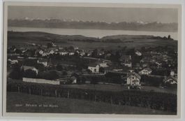 Bevaix et les Alpes