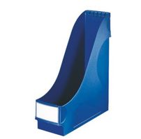 8Stk. Leitz Stehsammler, Extrabreit, A4, Polystyrol, Blau
